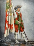 Ensign with Colonel's Colour, Regiment Hibernia c 1750
