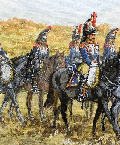 9th Cuirassiers at the Battle of Eggmuhl 1809