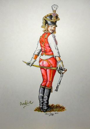 Amélie 7th Hussars 1807